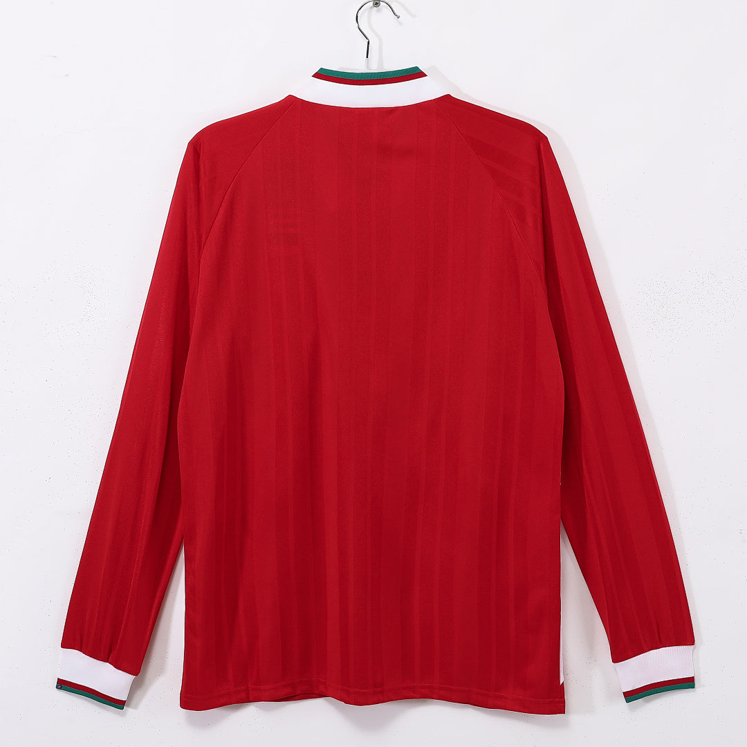 93/95 Liverpool Long Sleeve Home Retro Jersey