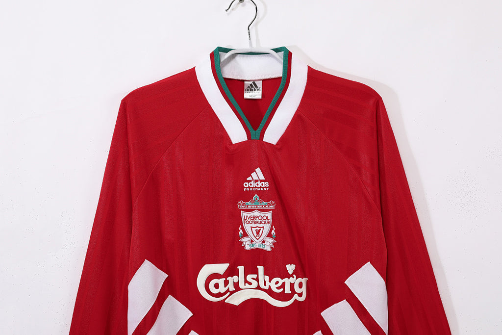 93/95 Liverpool Long Sleeve Home Retro Jersey