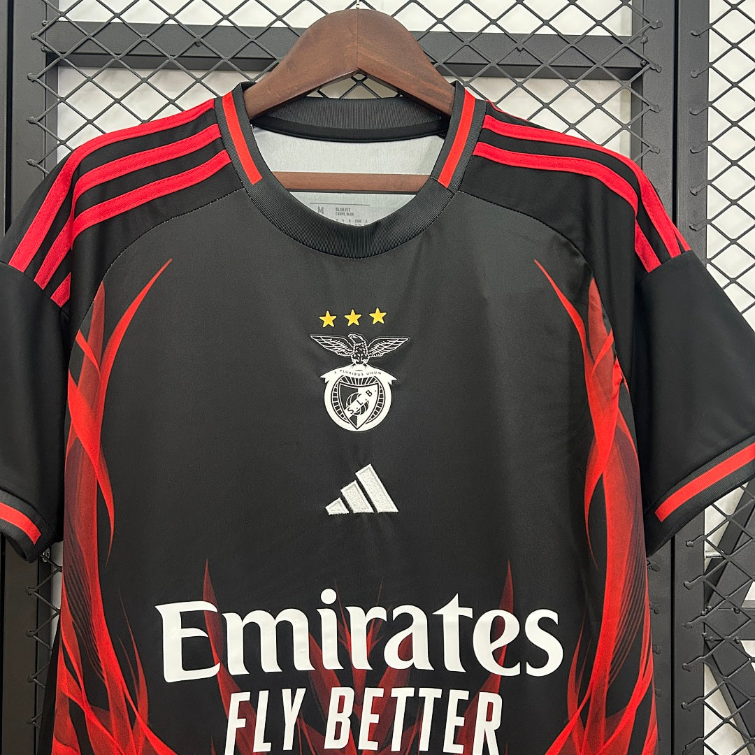 25/26 Benfica Black Red Flames Special Jersey