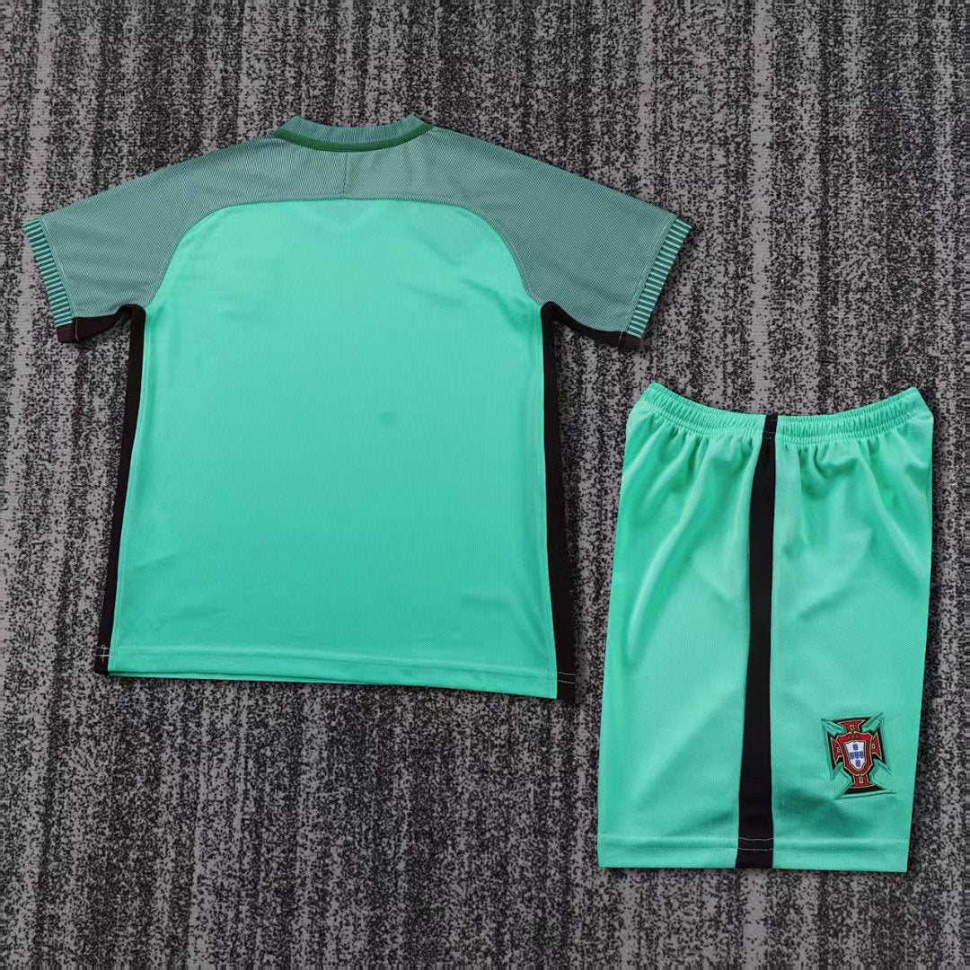 2016 Portugal Away Retro Kids Jersey