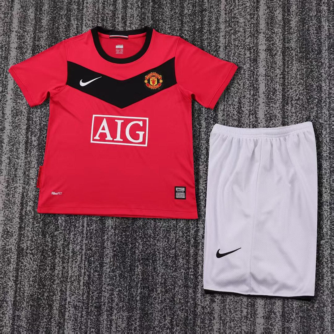 09/10 Manchester United Home Retro Kids Jersey