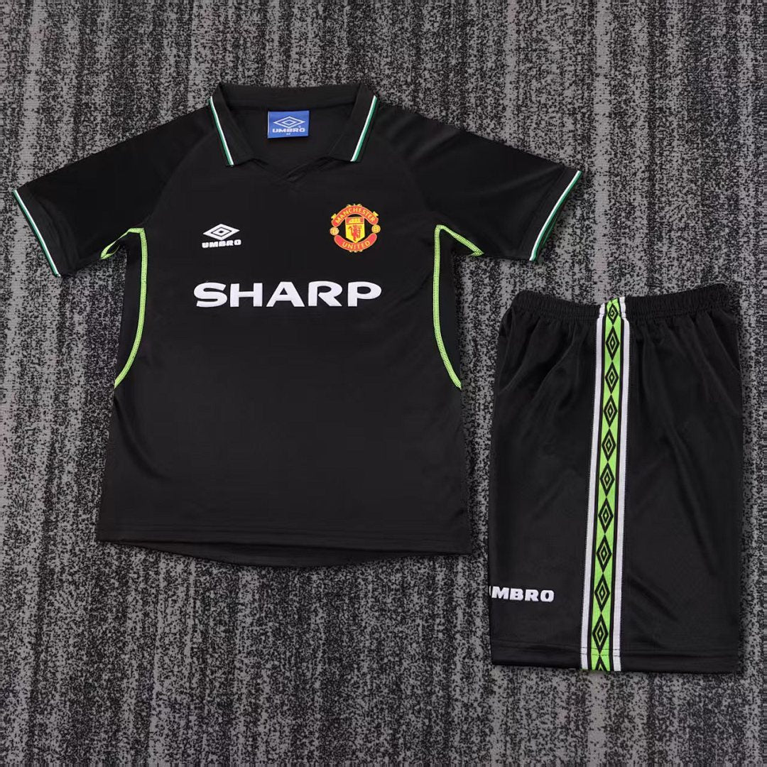 98/99 Manchester United Third Retro Kids Jersey