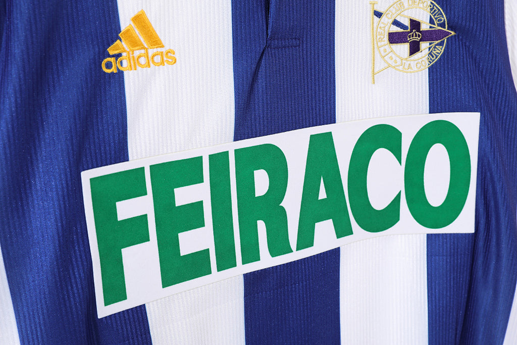 99/00 Deportivo La Coruña Home Retro Jersey