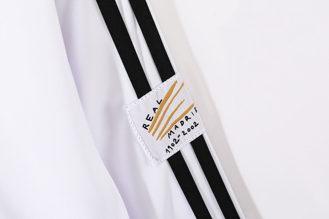 02/03 Real Madrid Long Sleeve Home Retro Jersey