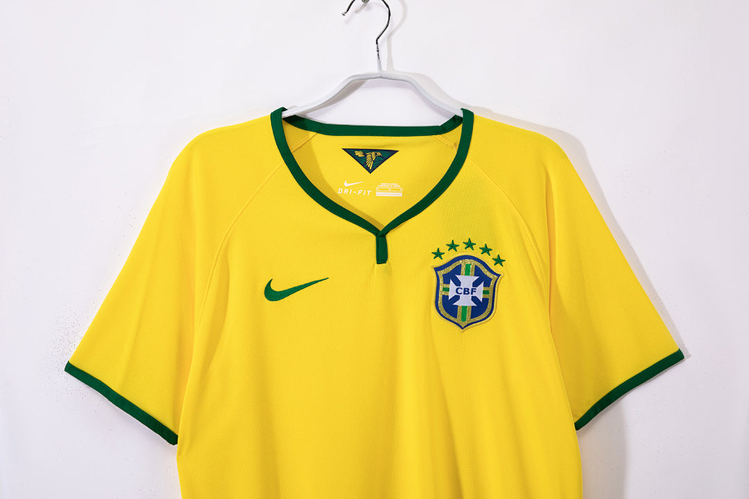 2014 Brazil Home Retro Jersey