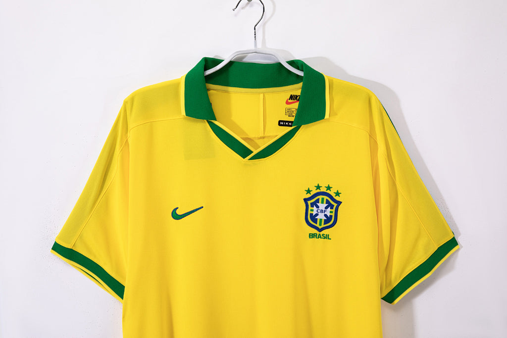 1997 Brazil Home Retro Jersey