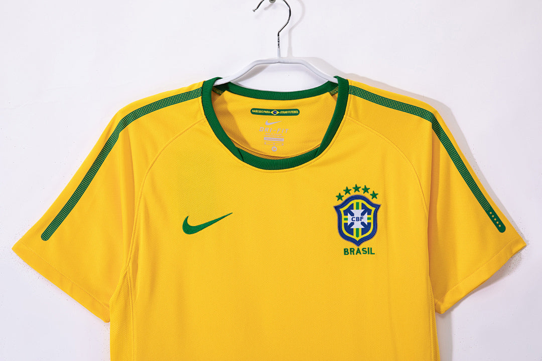 2010 Brazil Home Retro Jersey