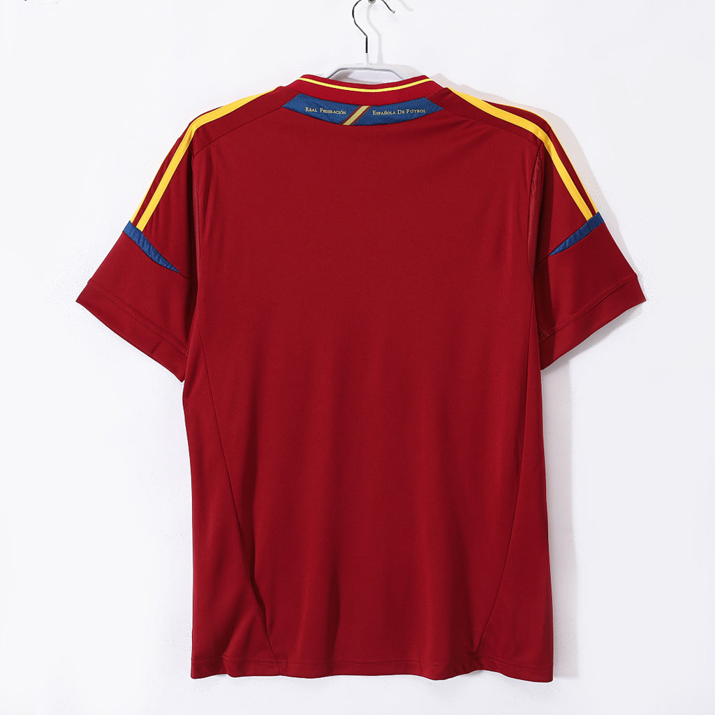 2012 Spain Home Retro Jersey
