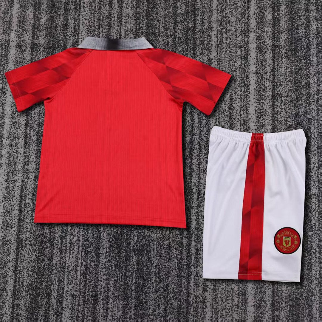 96/97 Manchester United Home Retro Kids Jersey