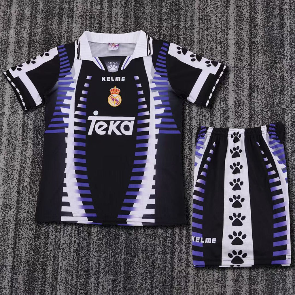 97/98 Real Madrid Third Retro Kids Jersey