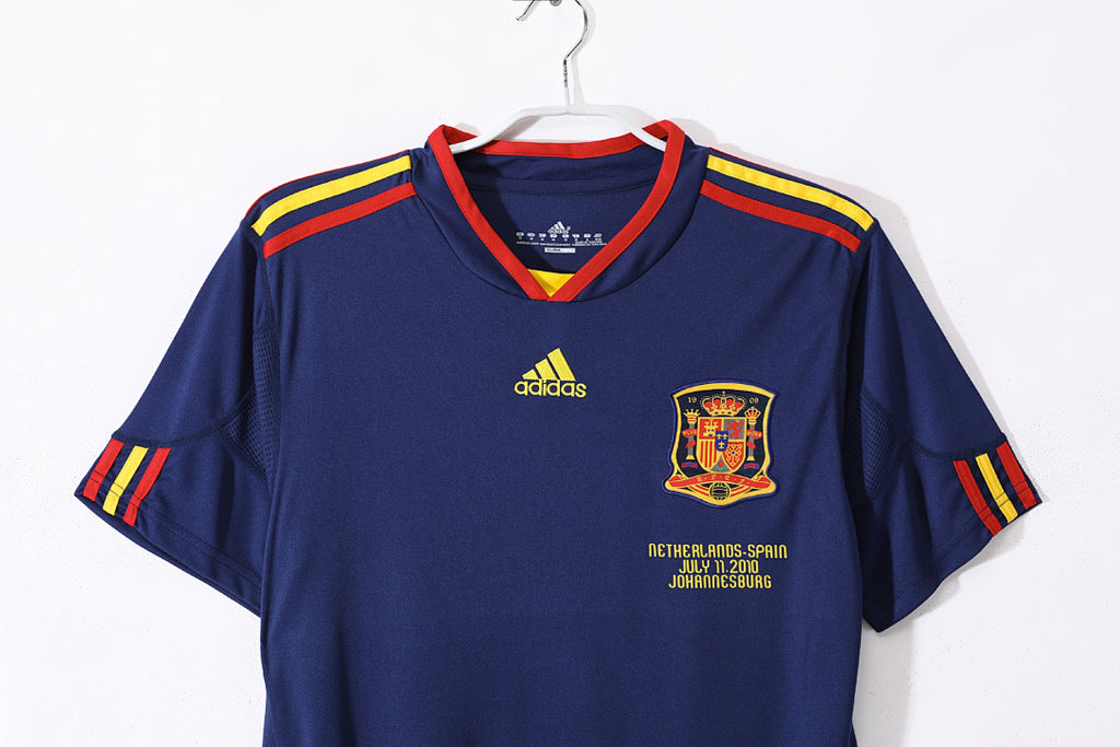 2010 Spain Away Retro Jersey
