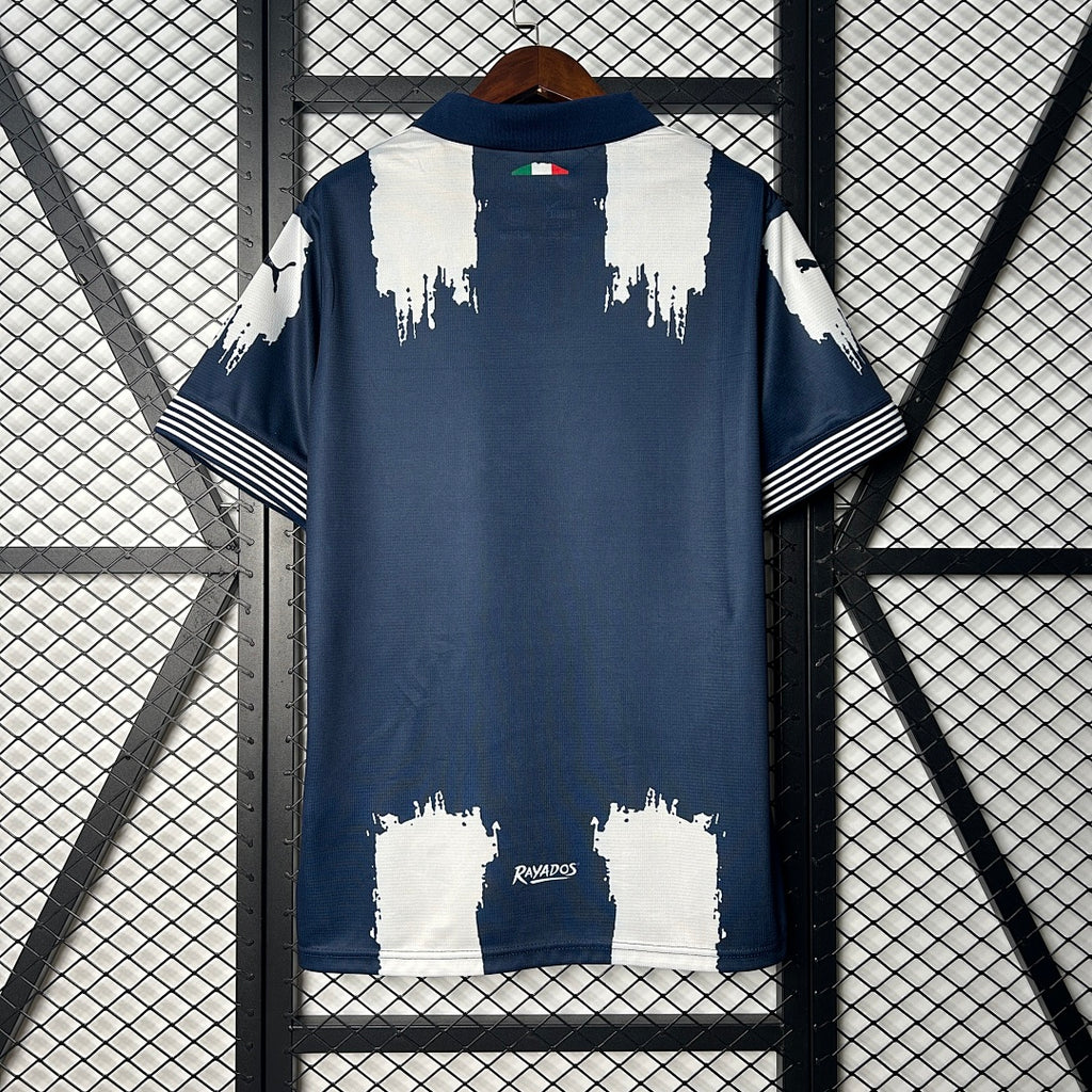 25/26 Monterrey Navy White Special Jersey