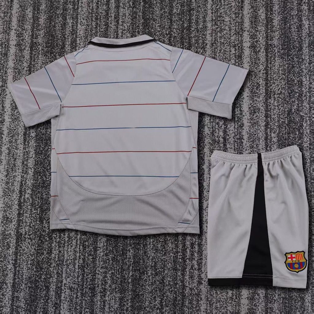 03/04 Barcelona Away Retro Kids Jersey