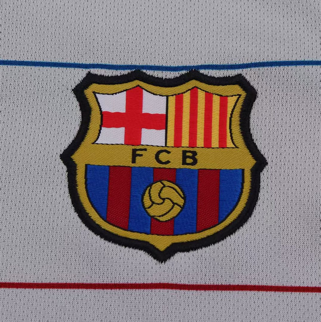 03/04 Barcelona Away Retro Kids Jersey