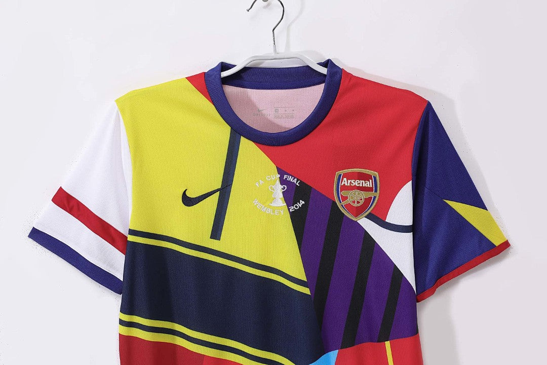 2014 Arsenal Geometric Special Retro Jersey