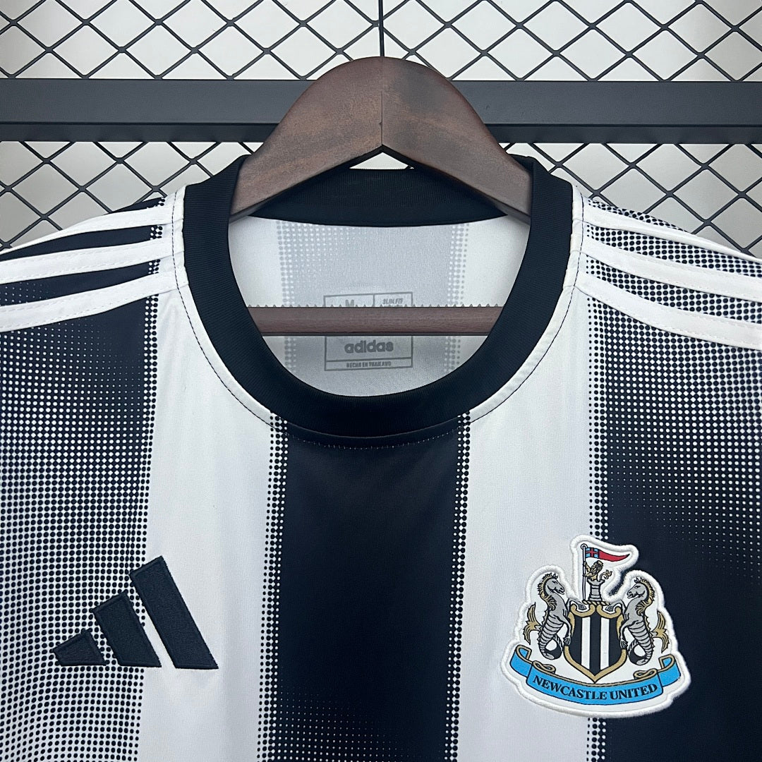 25/26 Newcastle Black White Halftone Special Jersey