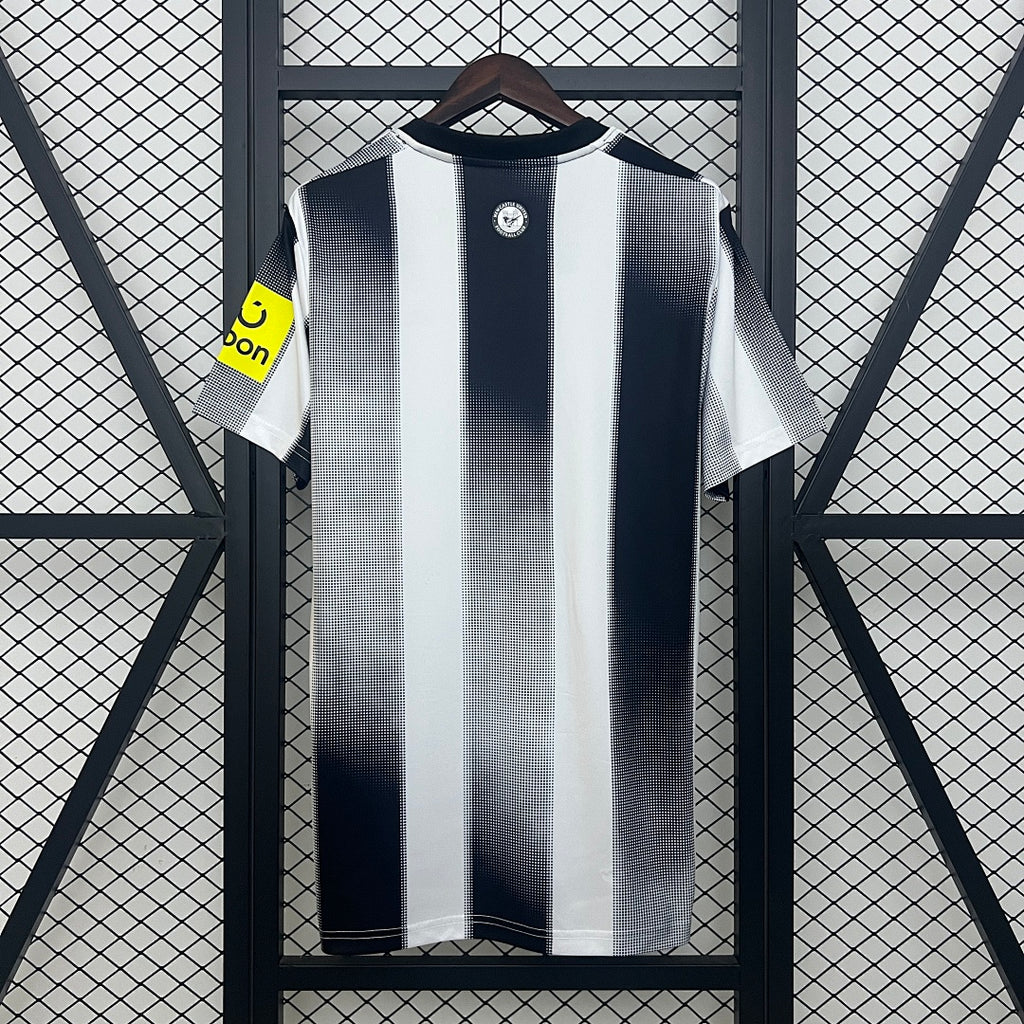 25/26 Newcastle Black White Halftone Special Jersey