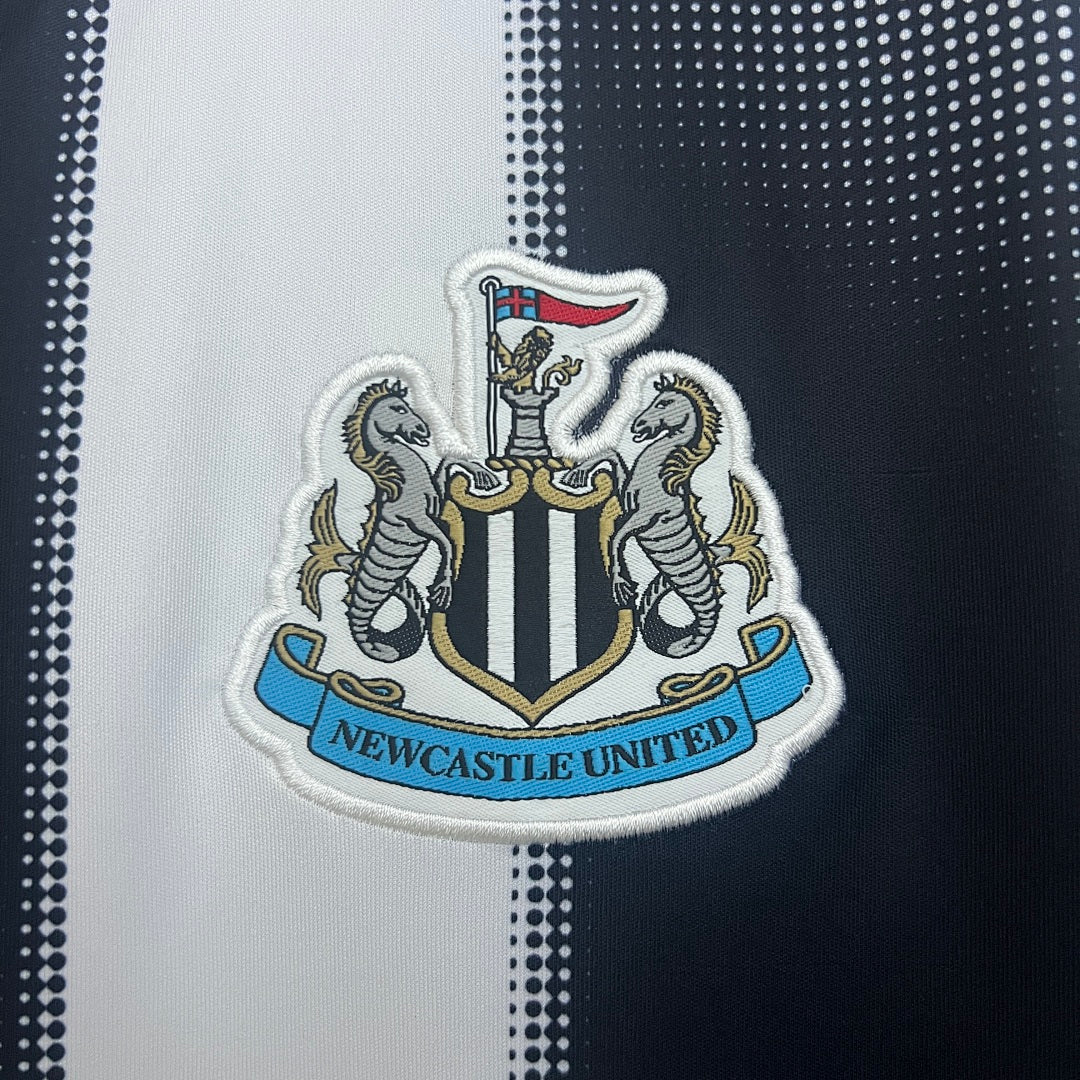 25/26 Newcastle Black White Halftone Special Jersey