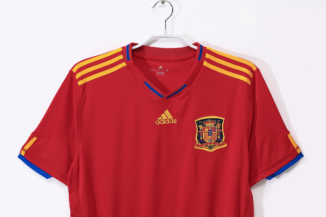 2010 Spain Home Retro Jersey