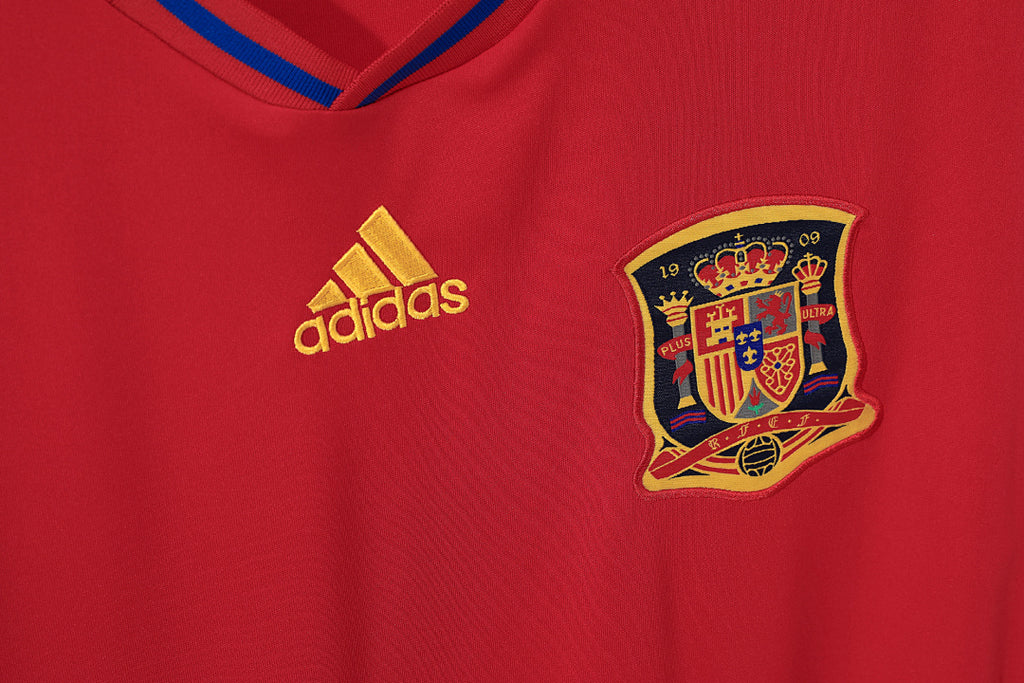 2010 Spain Home Retro Jersey