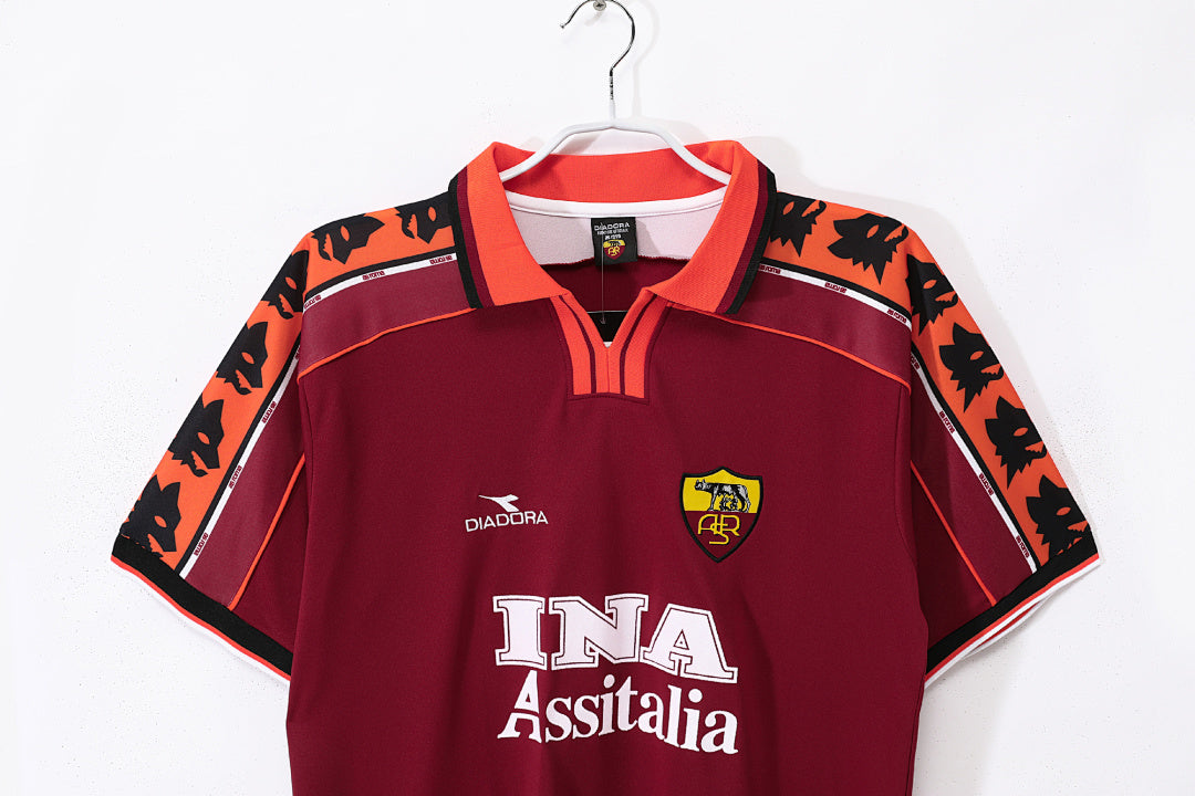 98/99 Roma Home Retro Jersey