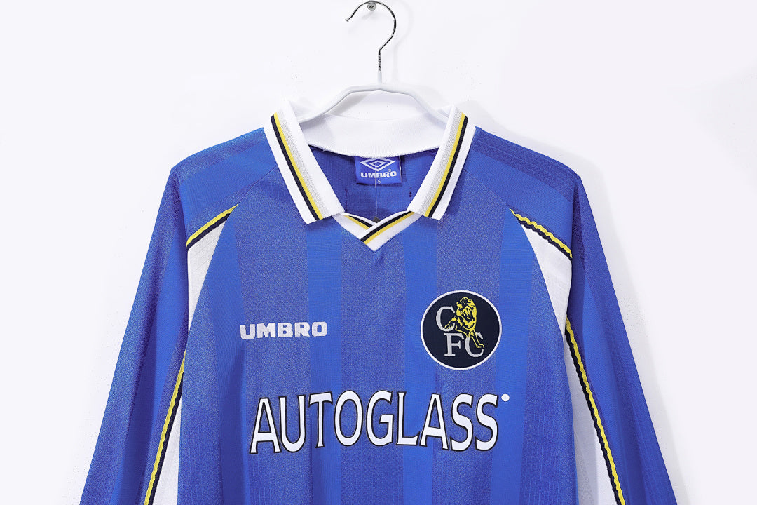 97/99 Chelsea Long Sleeve Home Retro Jersey