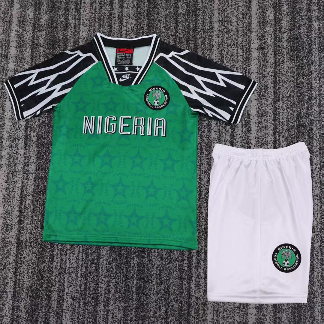 1994 Nigeria Home Retro Kids Jersey