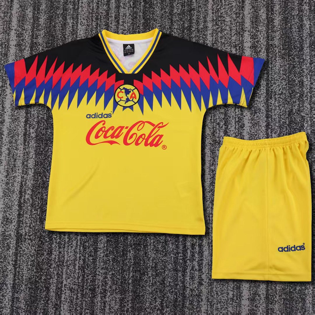 95/96 Club America Home Retro Kids Jersey