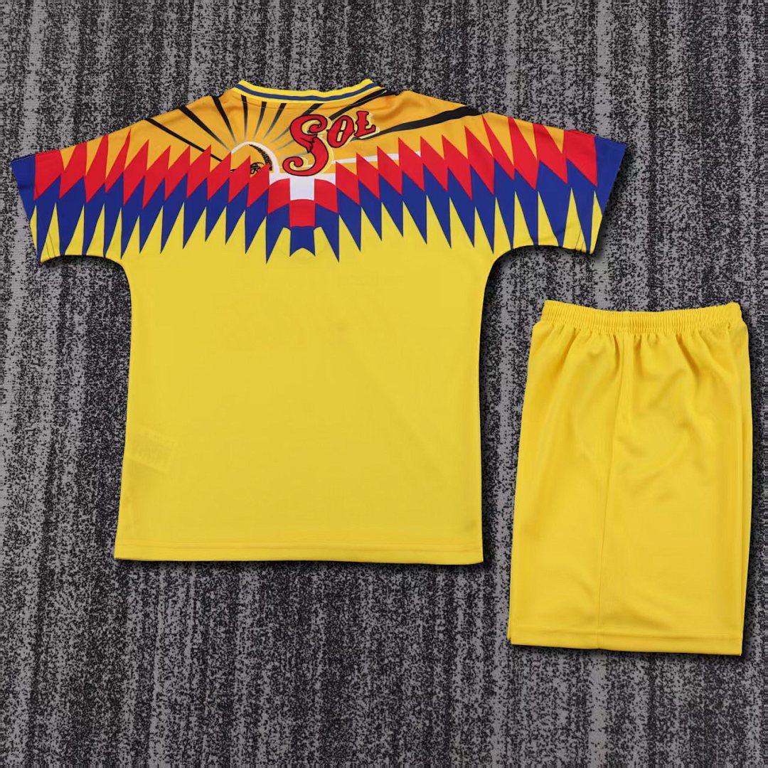 95/96 Club America Home Retro Kids Jersey
