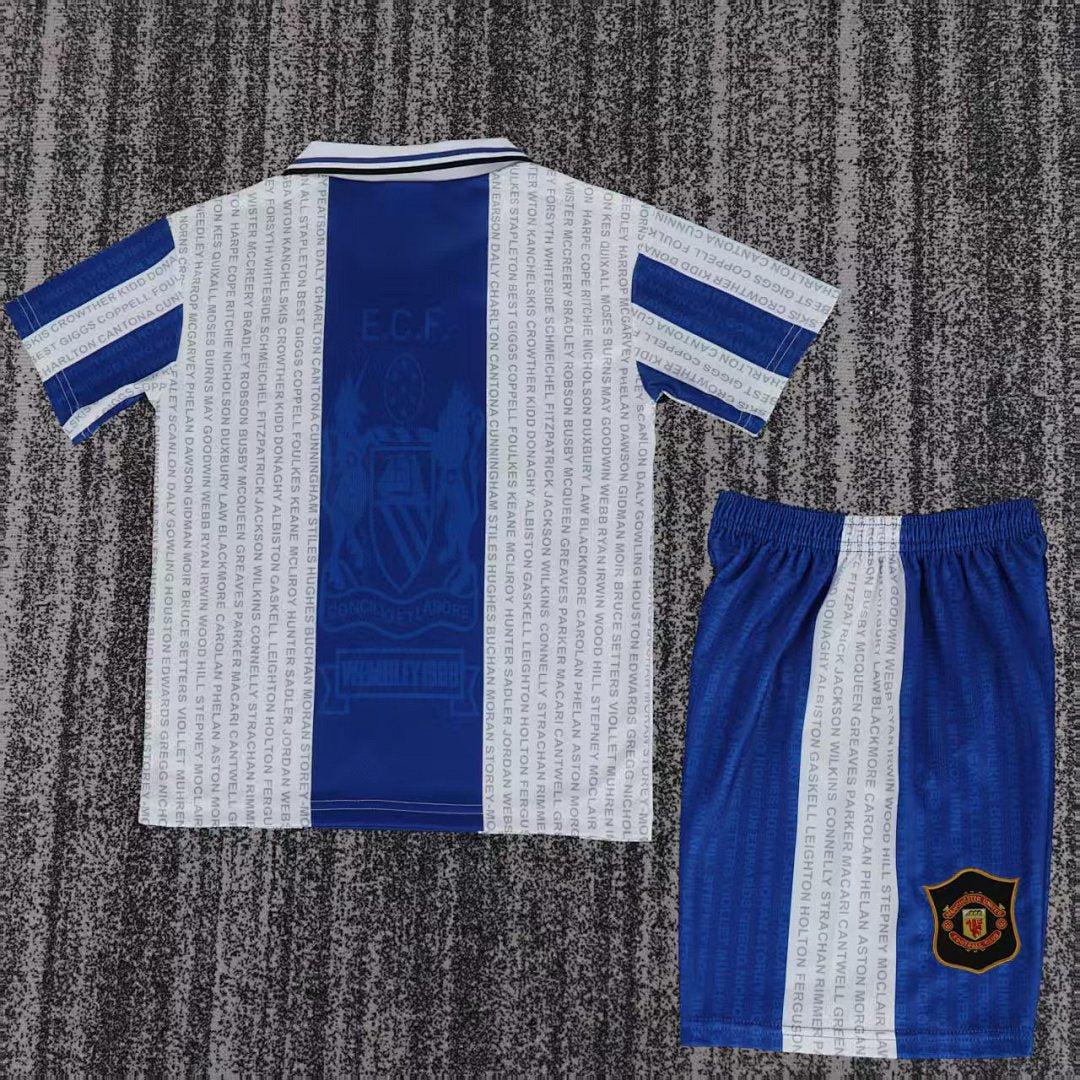 94/96 Manchester United Third Retro Kids Jersey