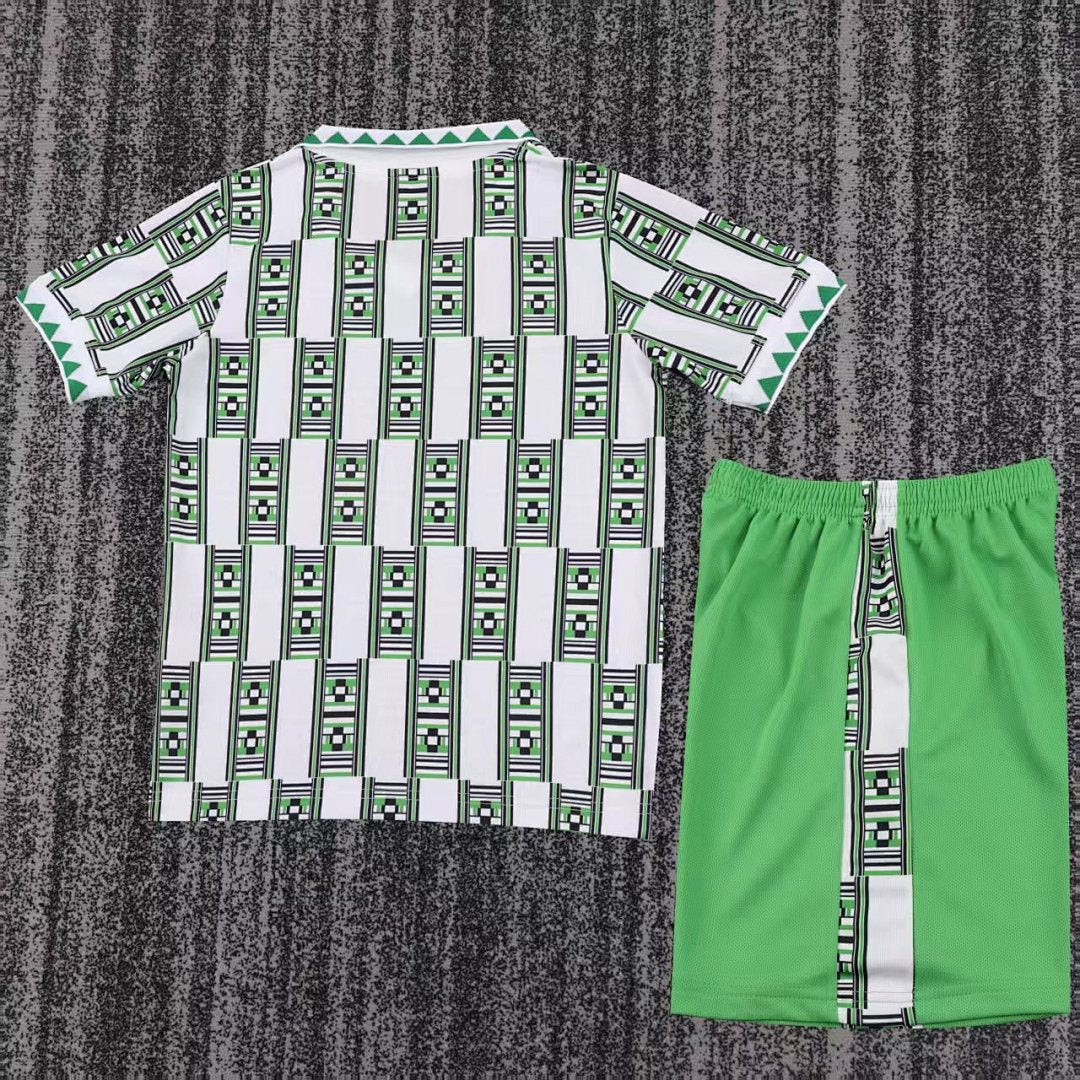 1994 Nigeria Away Retro Kids Jersey