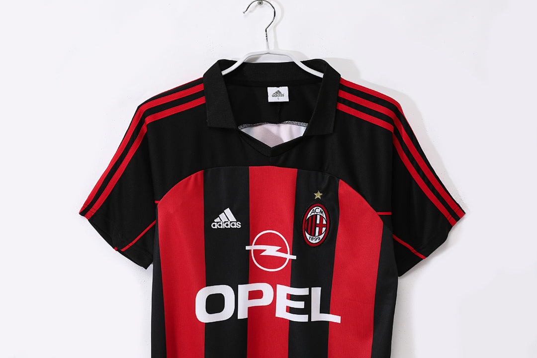 00/02 AC Milan Home Retro Jersey