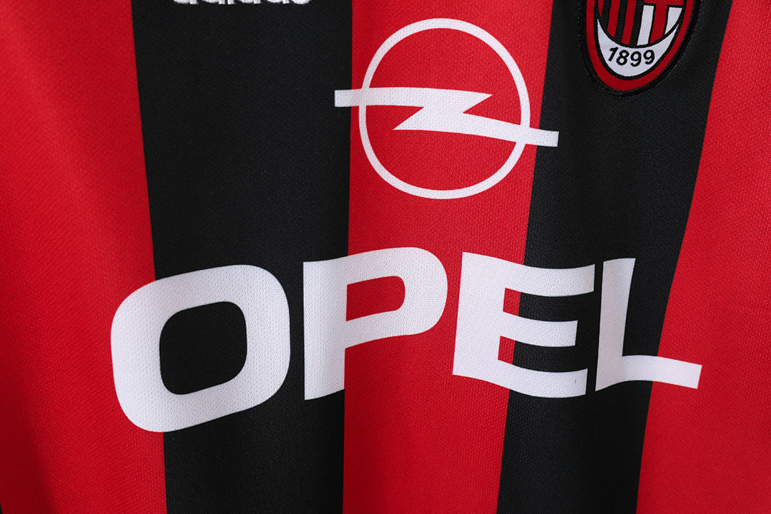 00/02 AC Milan Home Retro Jersey