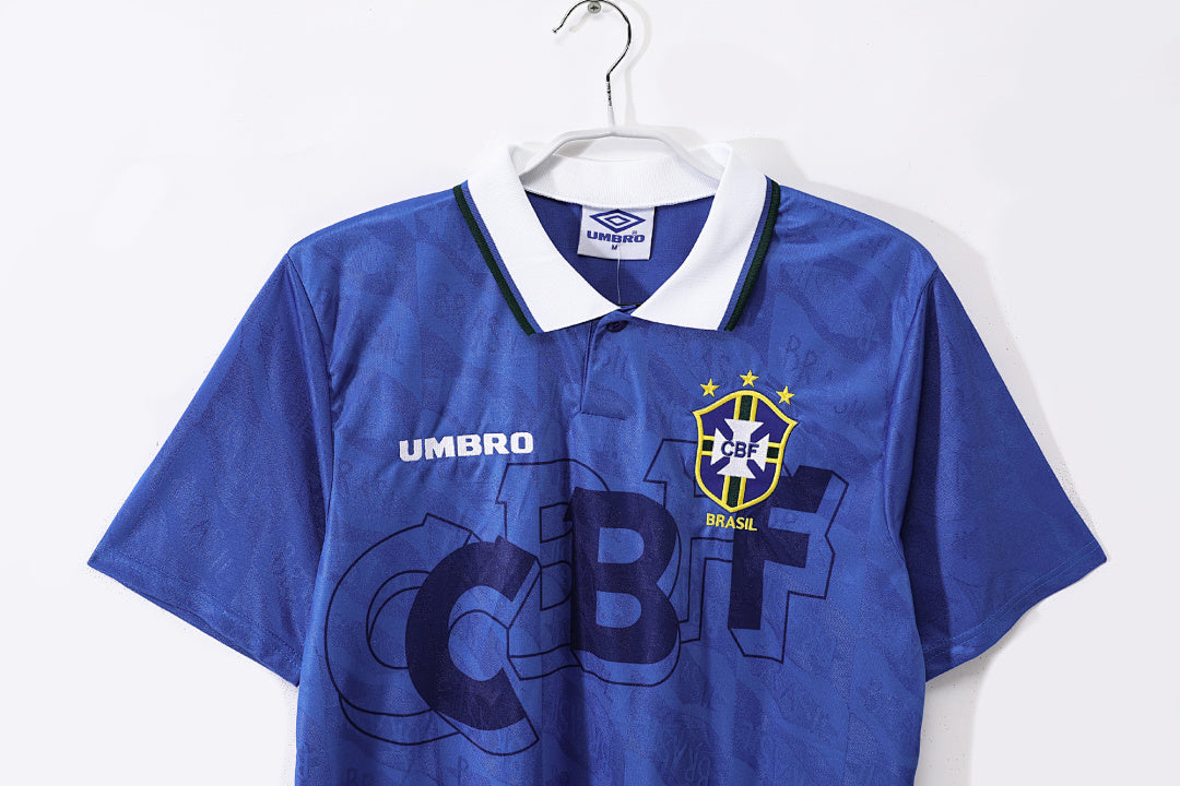 91/93 Brazil Away Retro Jersey