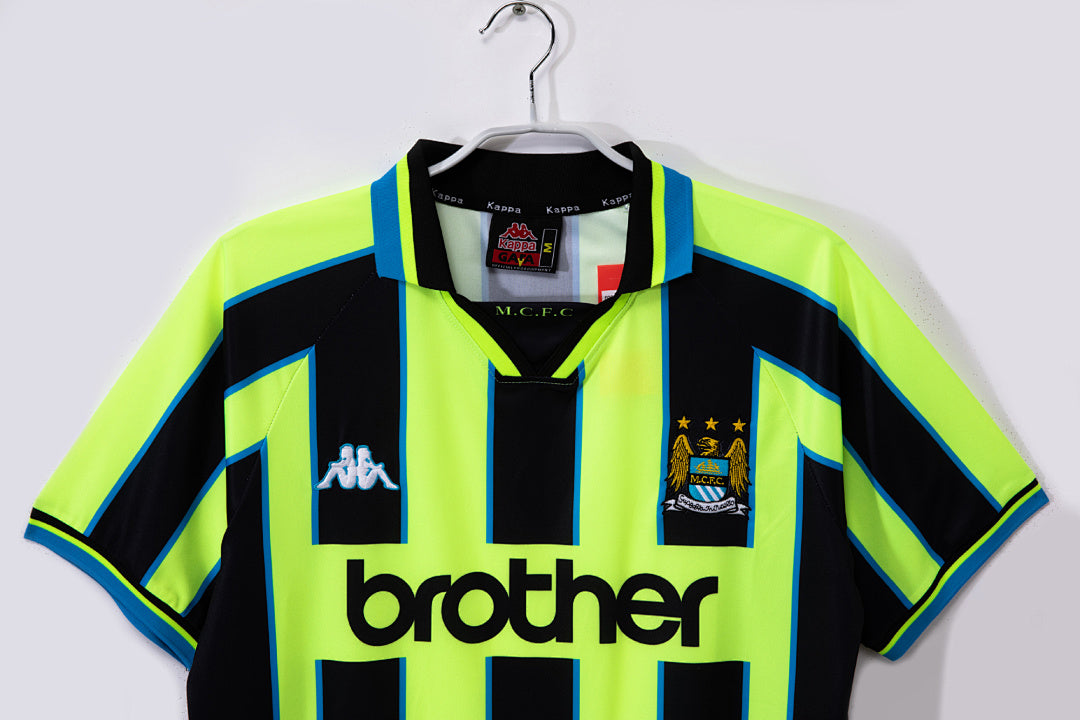 98/99 Manchester City Away Retro Jersey