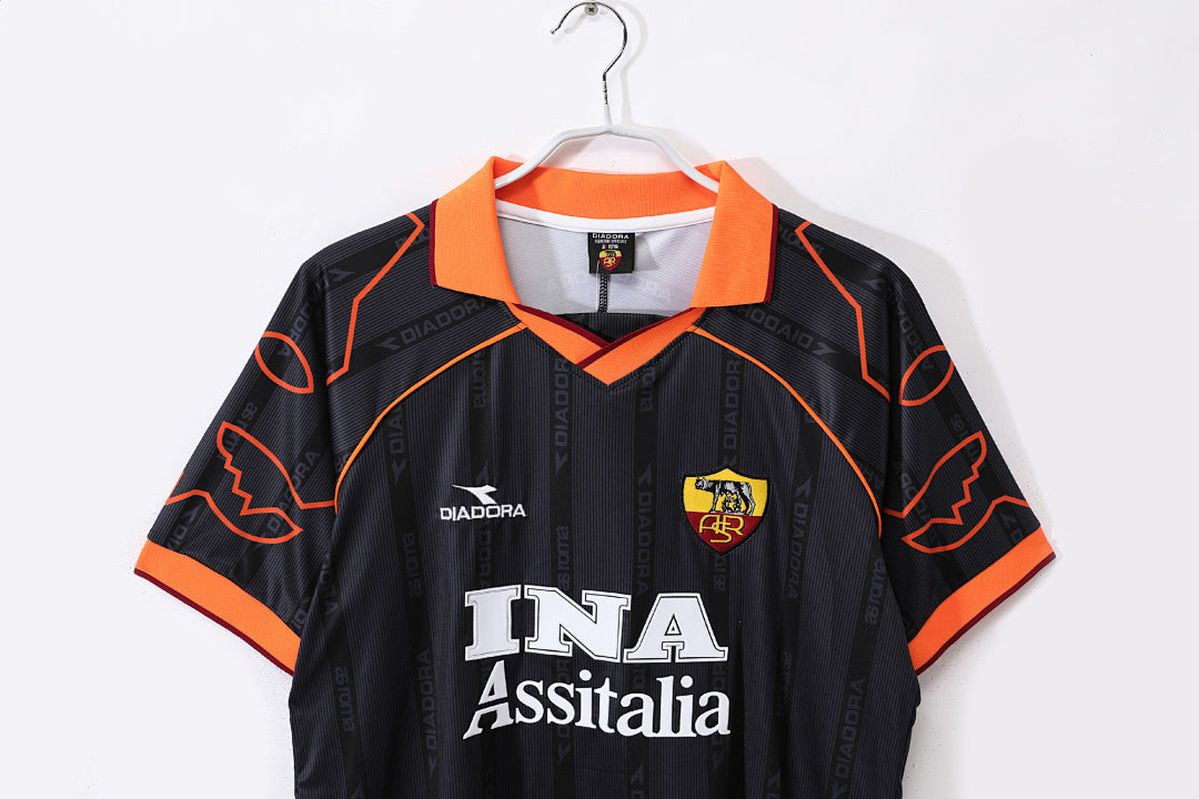 99/00 Roma Away Retro Jersey