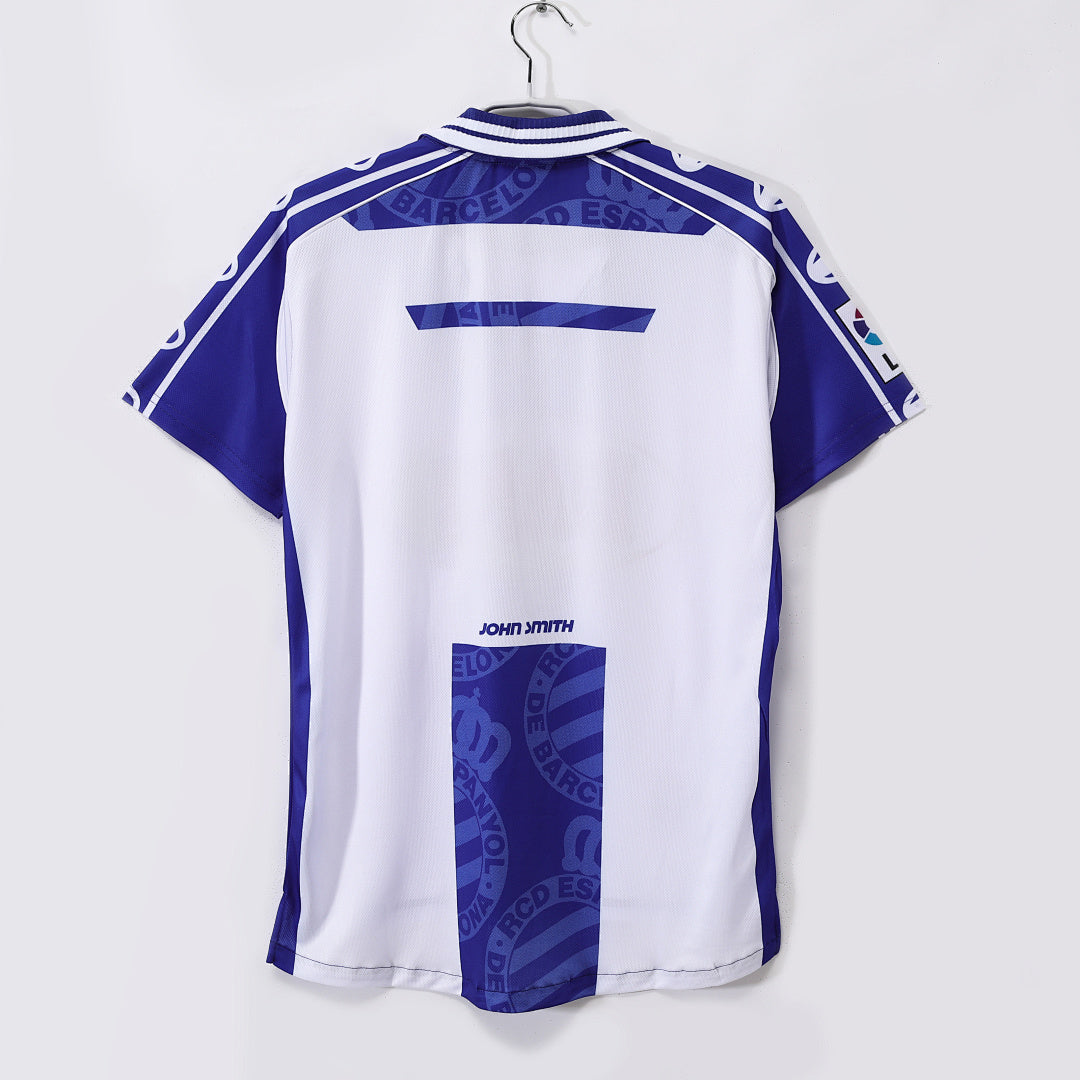 99/00 Espanyol Home Retro Jersey