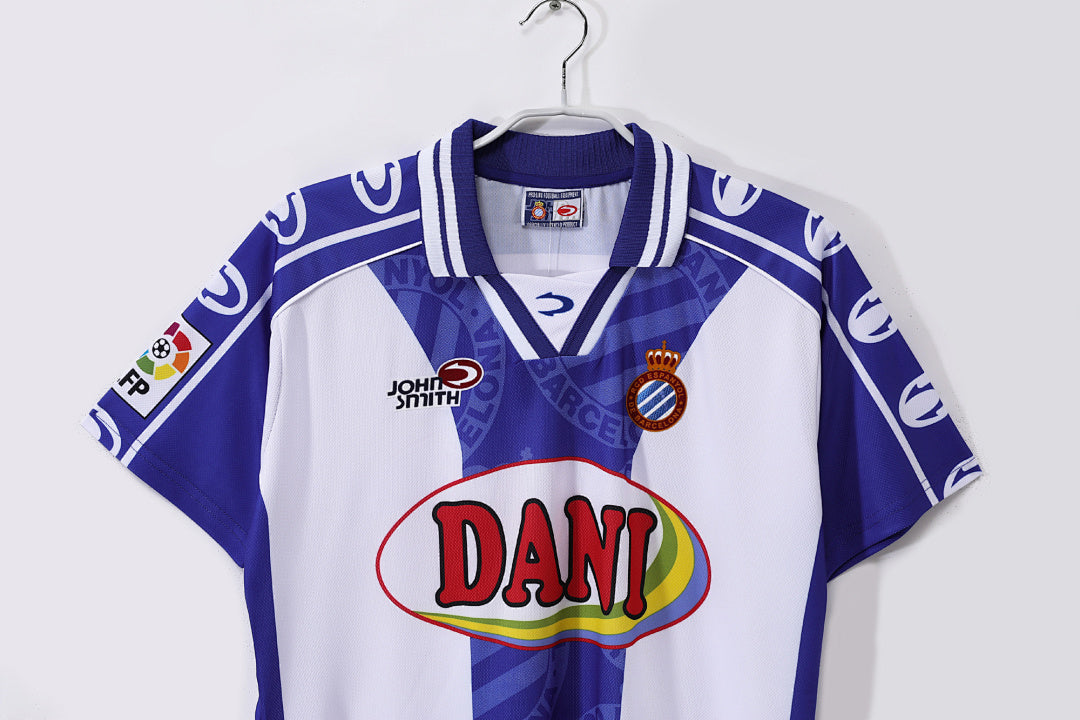 99/00 Espanyol Home Retro Jersey