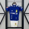 24/25 Real Oviedo Home Kids Jersey
