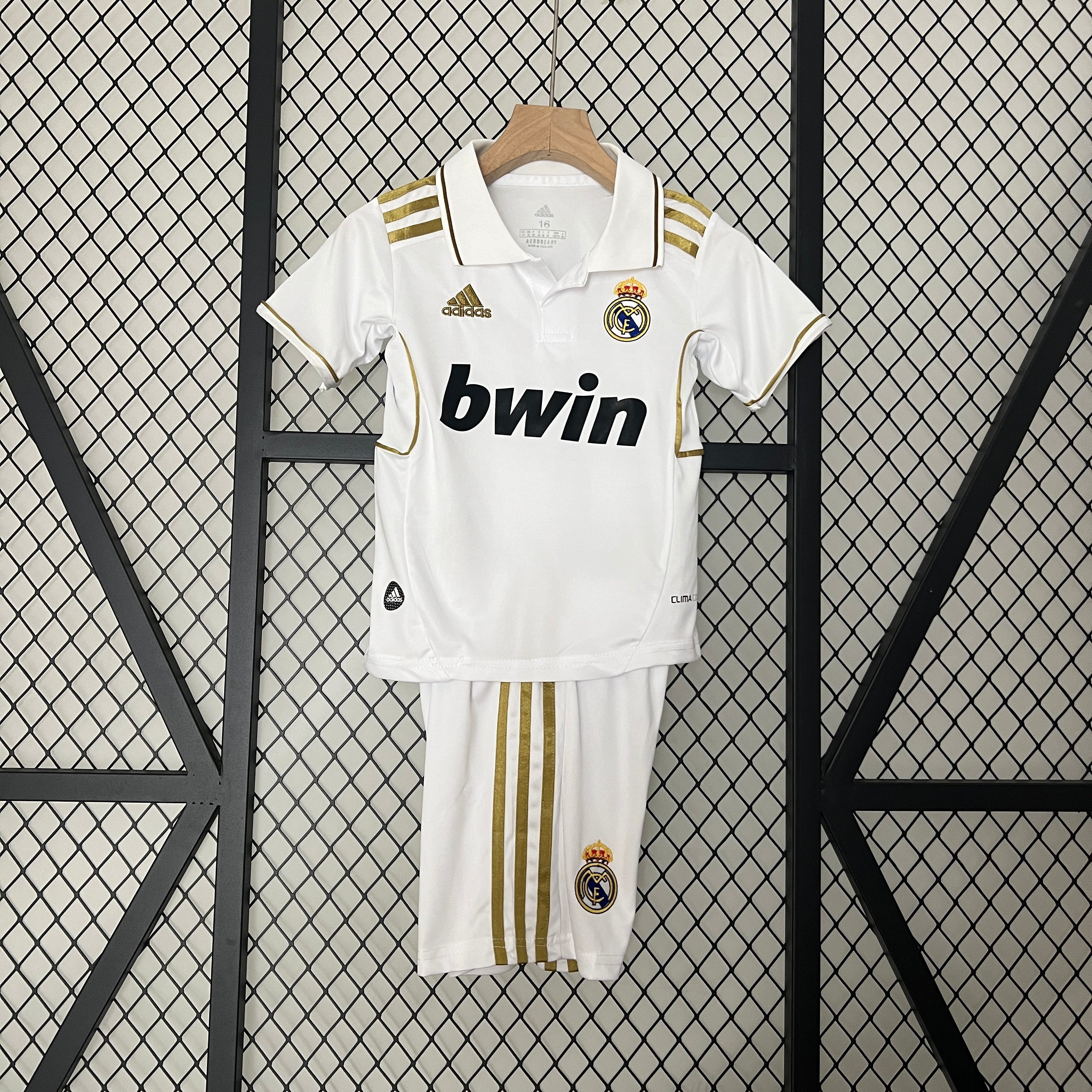 11/12 Real Madrid Home Retro Kids Jersey