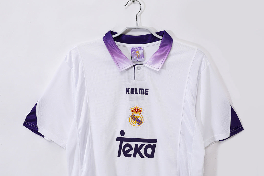 97/98 Real Madrid Home Retro Jersey