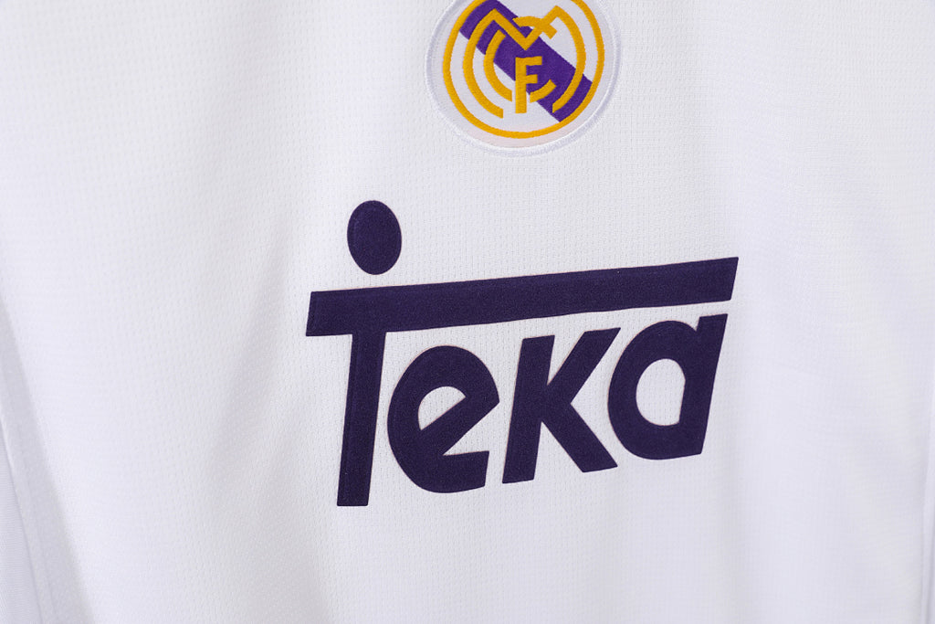 97/98 Real Madrid Home Retro Jersey