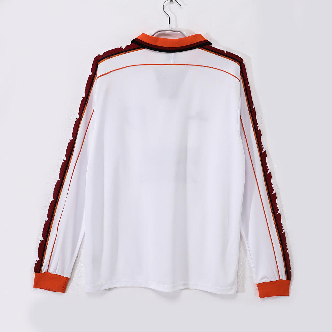 98/99 Roma Long Sleeve Away Retro Jersey