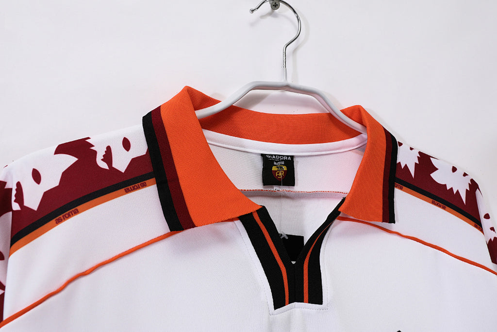 98/99 Roma Long Sleeve Away Retro Jersey