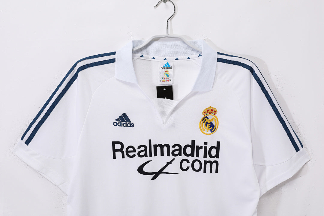 01/02 Real Madrid Home Retro Jersey