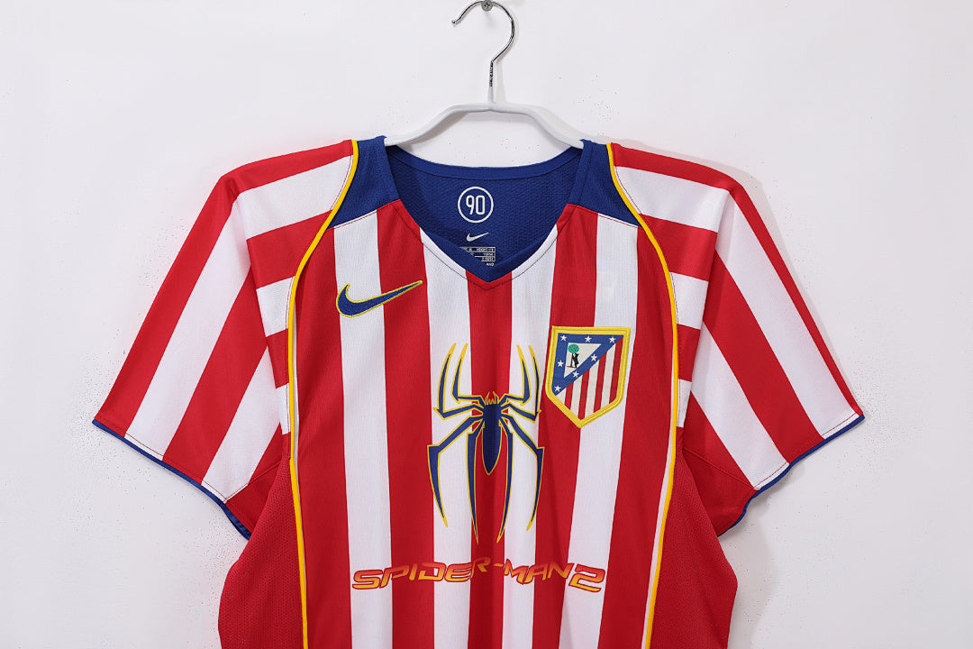 04/05 Atletico Madrid Home Retro Jersey