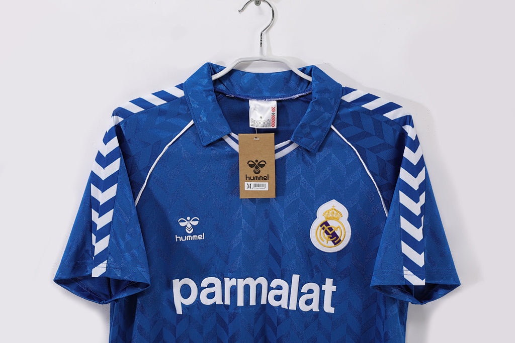 86/87 Real Madrid Away Retro Jersey