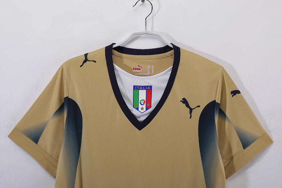 2006 Italy Goalkeeper Retro Jersey