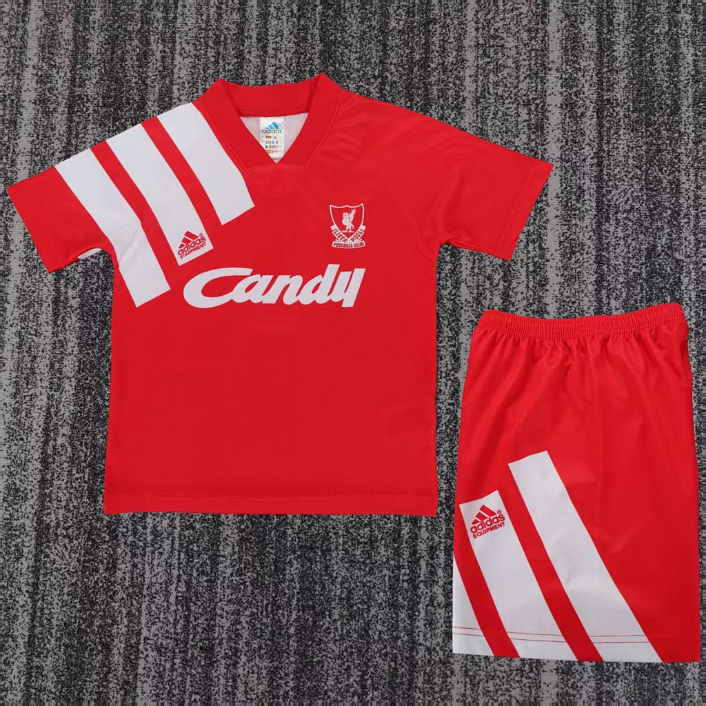 91/92 Liverpool Home Retro Kids Jersey
