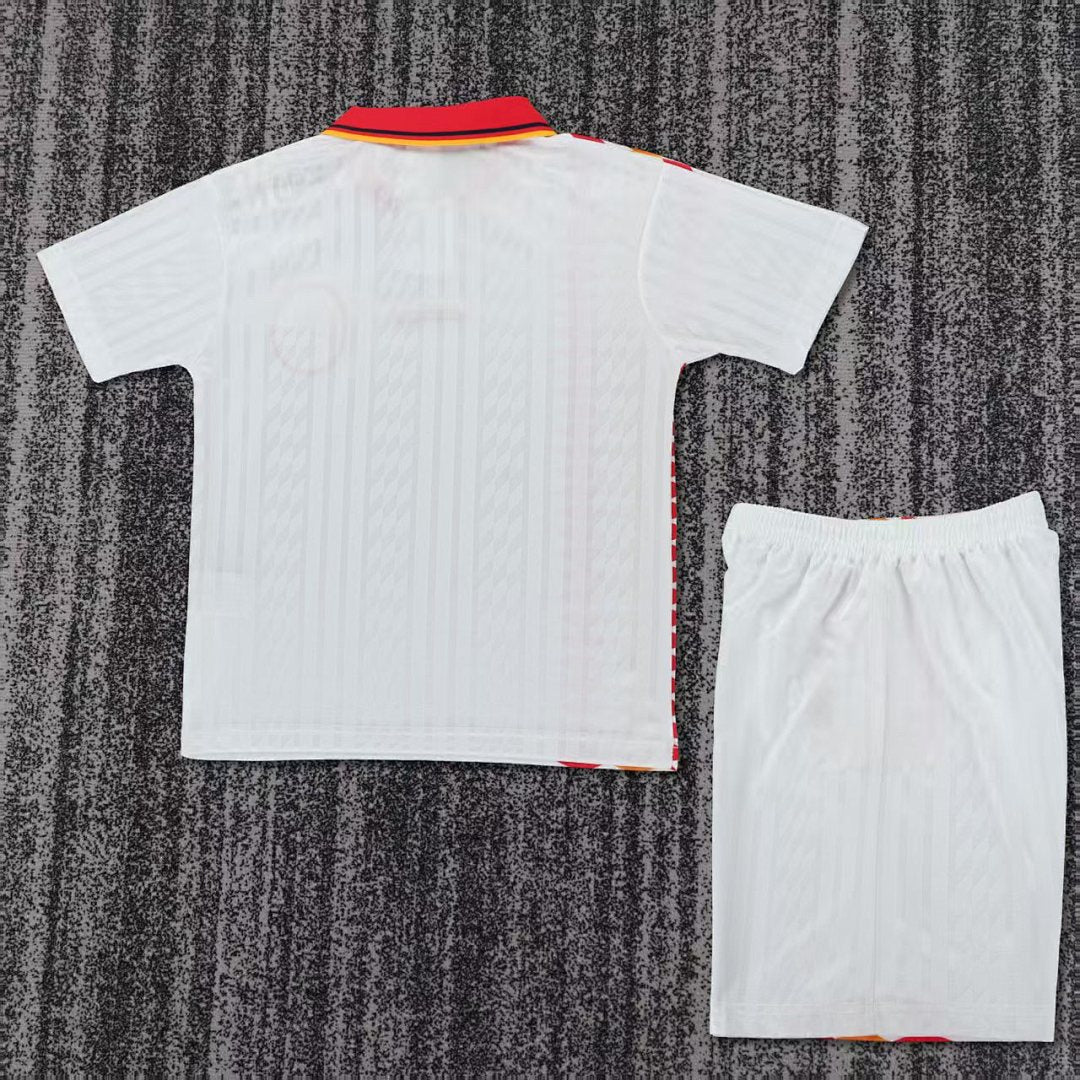 1994 Spain Away Retro Kids Jersey